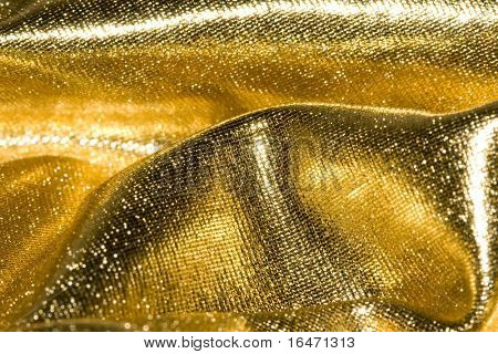 textura de tela dorada para el fondo