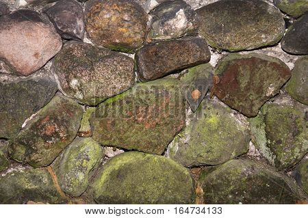 Old dirty granite wall background for designers