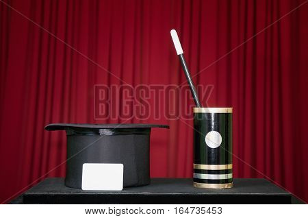 Magic Props On Stage