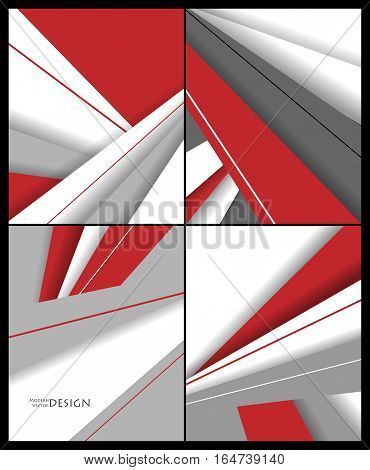 Vector brouchures bright templates set. Elements for design. Magazine, annual reports vector templates. Eps10