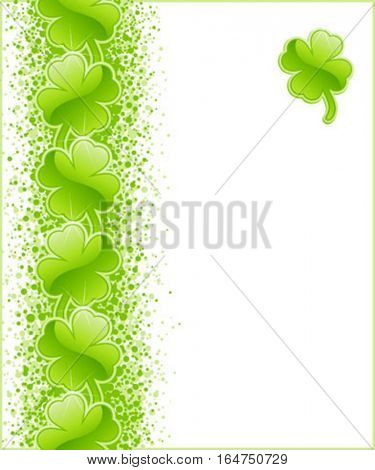 St. Patrick's Day design. Vector illustration.