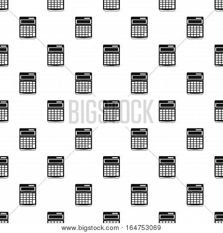 Calculator pattern. Simple illustration of calculator vector pattern for web