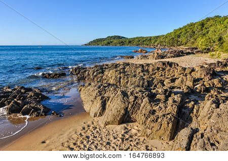Beach In Town Of 1770, Queensland, Australia