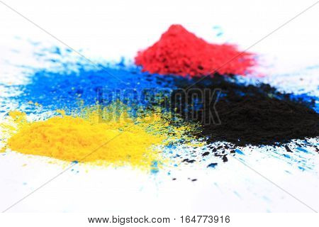 Cmyk Toner Powder (cyan, Magenta, Yellow, Black)