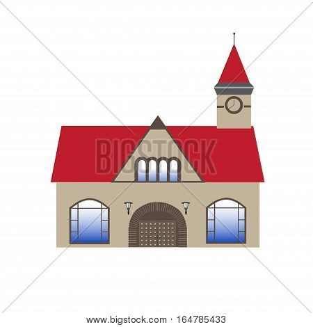 The House With A Turret And A Mansard