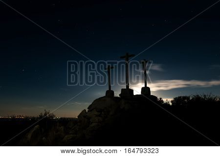 stones crossings to the high thing with sky fund to the evening