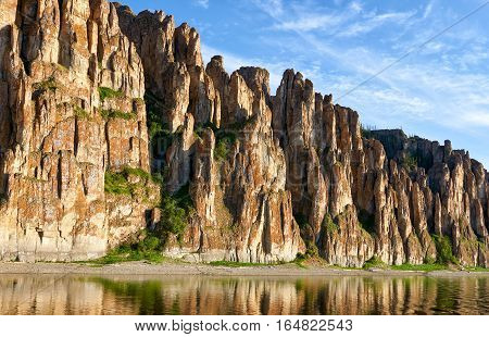 National heritage of Russia placed in republic Sakha, Siberia
