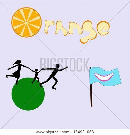 Vector set of business logos and emblems isolated