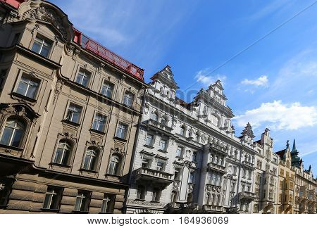 Historical Palace Of The City Of Prague