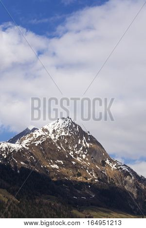 Mountains In Ski Resort Matrei In Osttirol, Austria