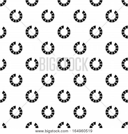 Preloader progress pattern. Simple illustration of preloader progress vector pattern for web