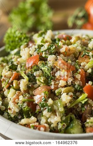 Healthy Organic Quinoa Tabouli Salad