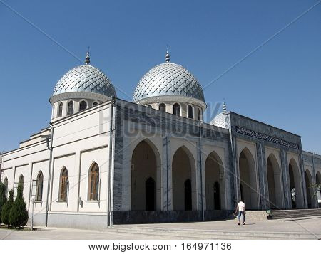 Two Cupolas of Juma Mosque in Tashkent Uzbekistan September 13 2007