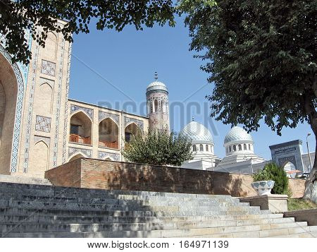 Kukeldash Madrassah and Juma Mosque in Tashkent Uzbekistan September 13 2007