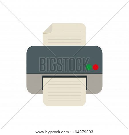 printer work office copy equipment vector illustration eps 10