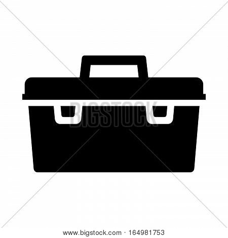 Tool box ( shade picture ) on white
