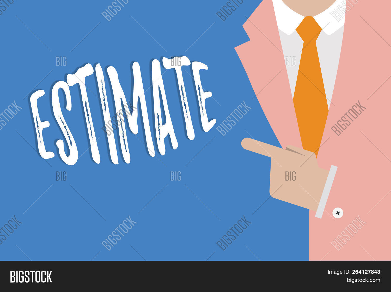 handwriting text image photo free trial bigstock writing an estimate