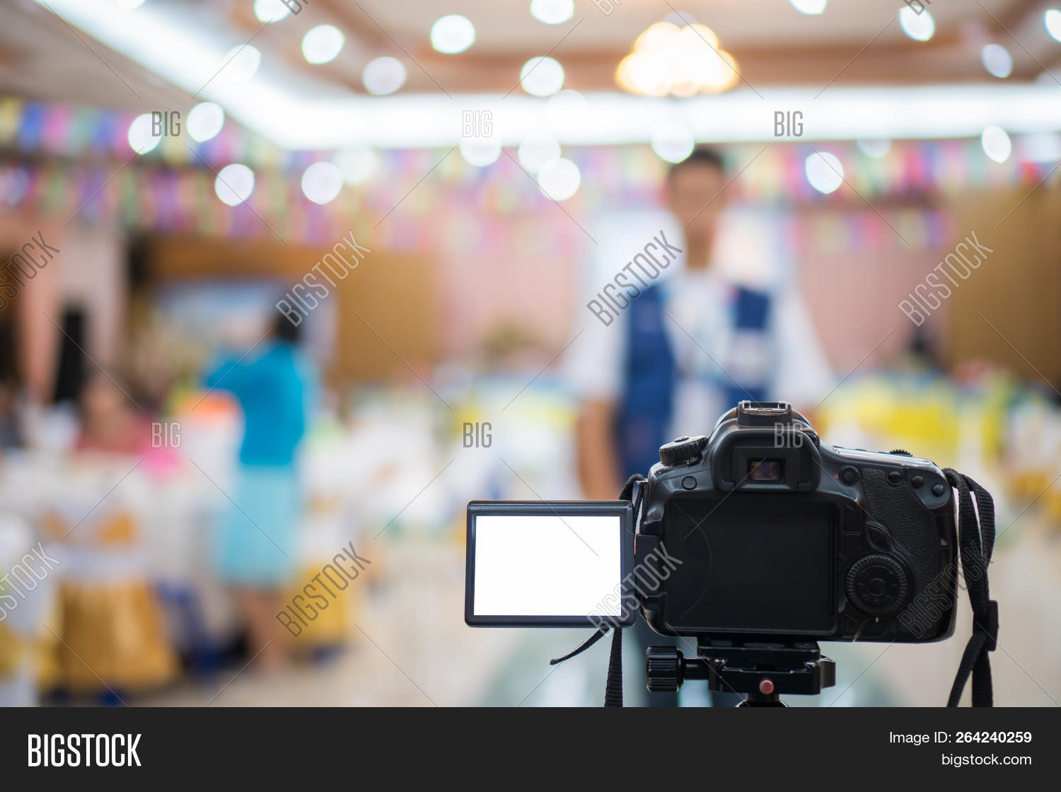 Reporter On Video Image & Photo (Free Trial) Bigstock
