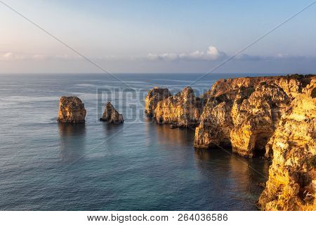 Ponta Da Piedade In The Morning Light