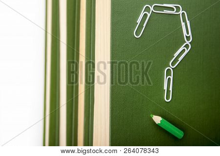 Book Pencil Scarpers Question Mark Studio Quality Light