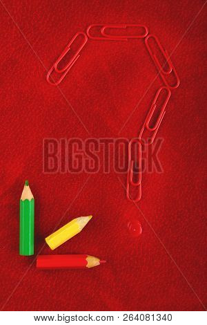 Book Pencil Scarpers Question Mark Studio Quality Light