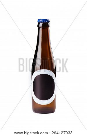 Beer Bottle Mock-up - Three Bottles. Blank Label