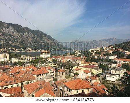 kotor in slovenia at the mediterranean sea