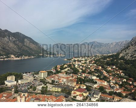 kotor in slovenia at the mediterranean sea