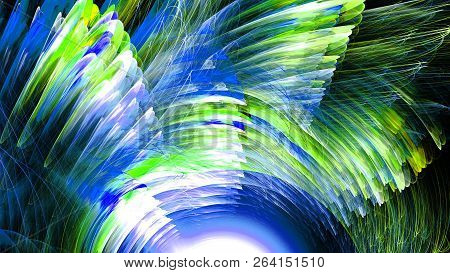 3d Computer Generated Fractal Artwork For Creative Art, Design And Entertainment