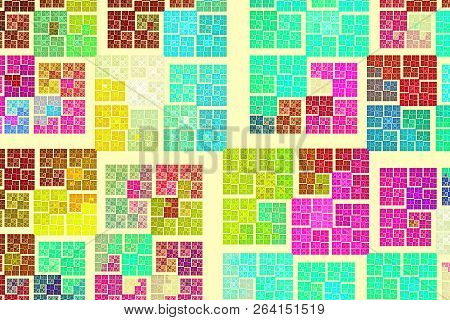 3d Computer Generated Fractal Artwork For Creative Art, Design And Entertainment