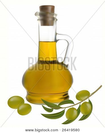 Olajbogyó olívaolaj üveg