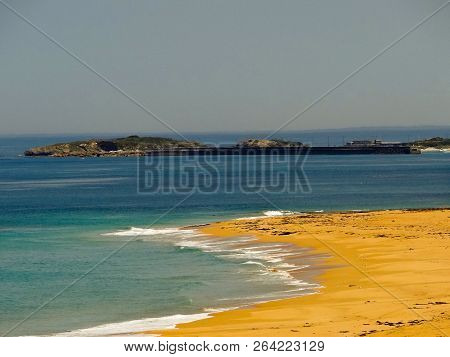 From Logans Beach Overviewing Lady Bay And Breakwater In Warrnambool South West Victoria Australia