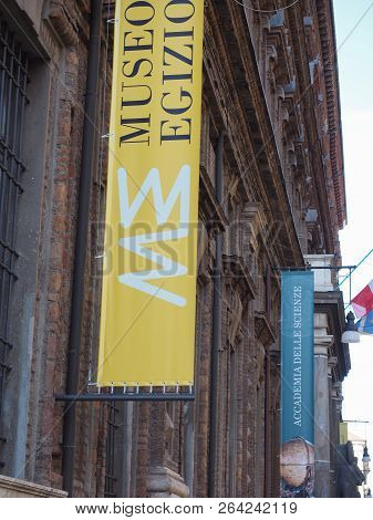 Egyptian Museum (museo Egizio) In Turin