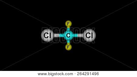 Dichlorodifluoromethane Or Freon-12 Is A Colorless Gas Used As A Refrigerant And Aerosol Spray Prope