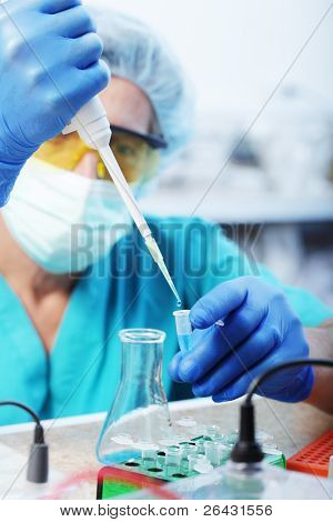 expérience de laboratoires