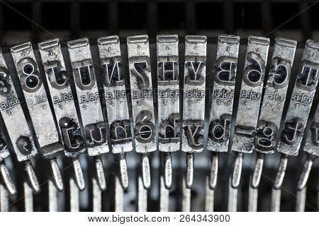 Old Text Typing Type Writer Letter Typebar