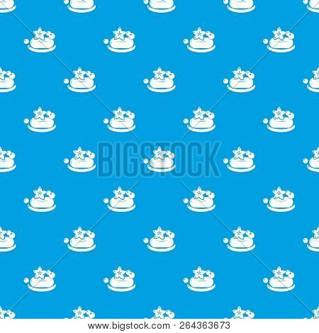 Eco Spa Soap Pattern Vector Seamless Blue Repeat For Any Use