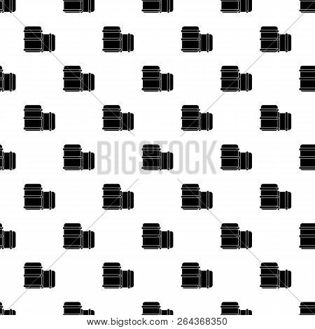 Paintball Barell Equipment Pattern Vector Seamless Repeating For Any Web Design