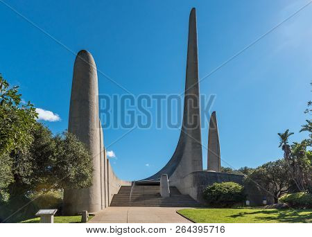 Paarl, South Africa, August 10, 2018: The Afrikaans Language Monument At Paarl In The Western Cape P