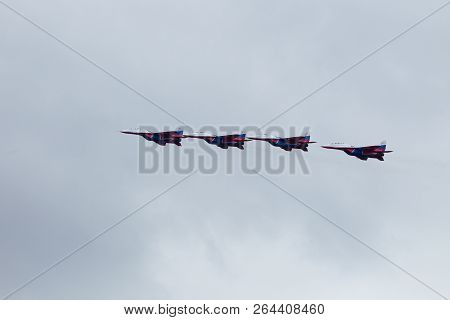 City: Kostroma. State: Kostroma. Country: Russia. Aviation Group Of Aerobatics Of The Air Force Of R