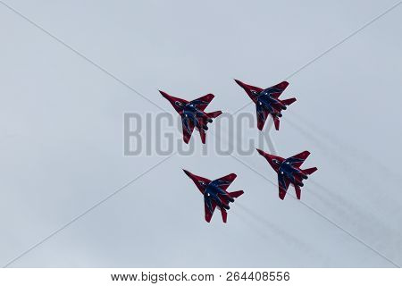 City: Kostroma. State: Kostroma. Country: Russia. Aviation Group Of Aerobatics Of The Air Force Of R