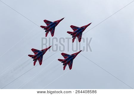 City: Kostroma. State: Kostroma. Country: Russia. Aviation Group Of Aerobatics Of The Air Force Of R