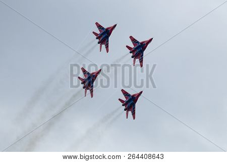 City: Kostroma. State: Kostroma. Country: Russia. Aviation Group Of Aerobatics Of The Air Force Of R