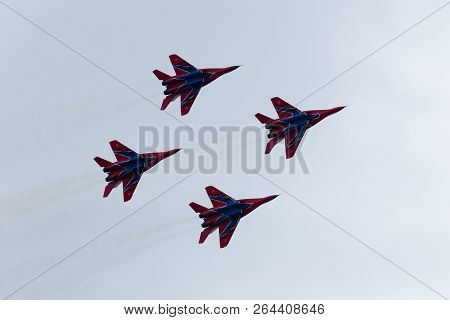 City: Kostroma. State: Kostroma. Country: Russia. Aviation Group Of Aerobatics Of The Air Force Of R