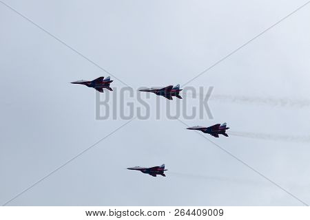 City: Kostroma. State: Kostroma. Country: Russia. Aviation Group Of Aerobatics Of The Air Force Of R