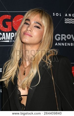 LOS ANGELES - OCT 20:  Sofia Boutella at the GO Campaign Gala at the City Market Social House on October 20, 2018 in Los Angeles, CA