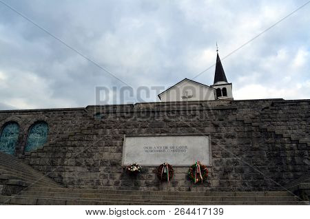 Shrine Of Caporetto Slovenia World War I