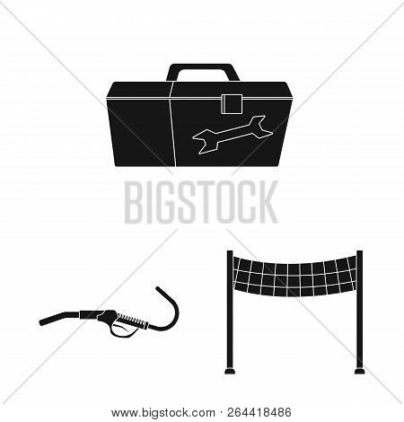 Vector Design Of Car And Rally Icon. Collection Of Car And Race Vector Icon For Stock.