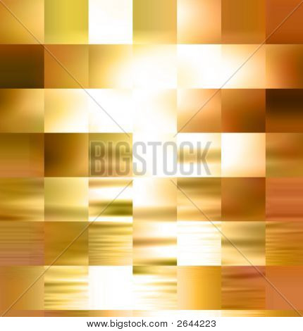 Abstrato dourado