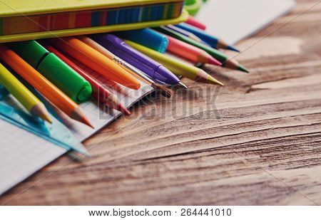 Back To School. School And Office Concepte